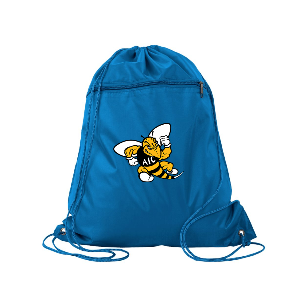 AIC Yellow Jackets  Q-Tees - Polyester Cinchpack