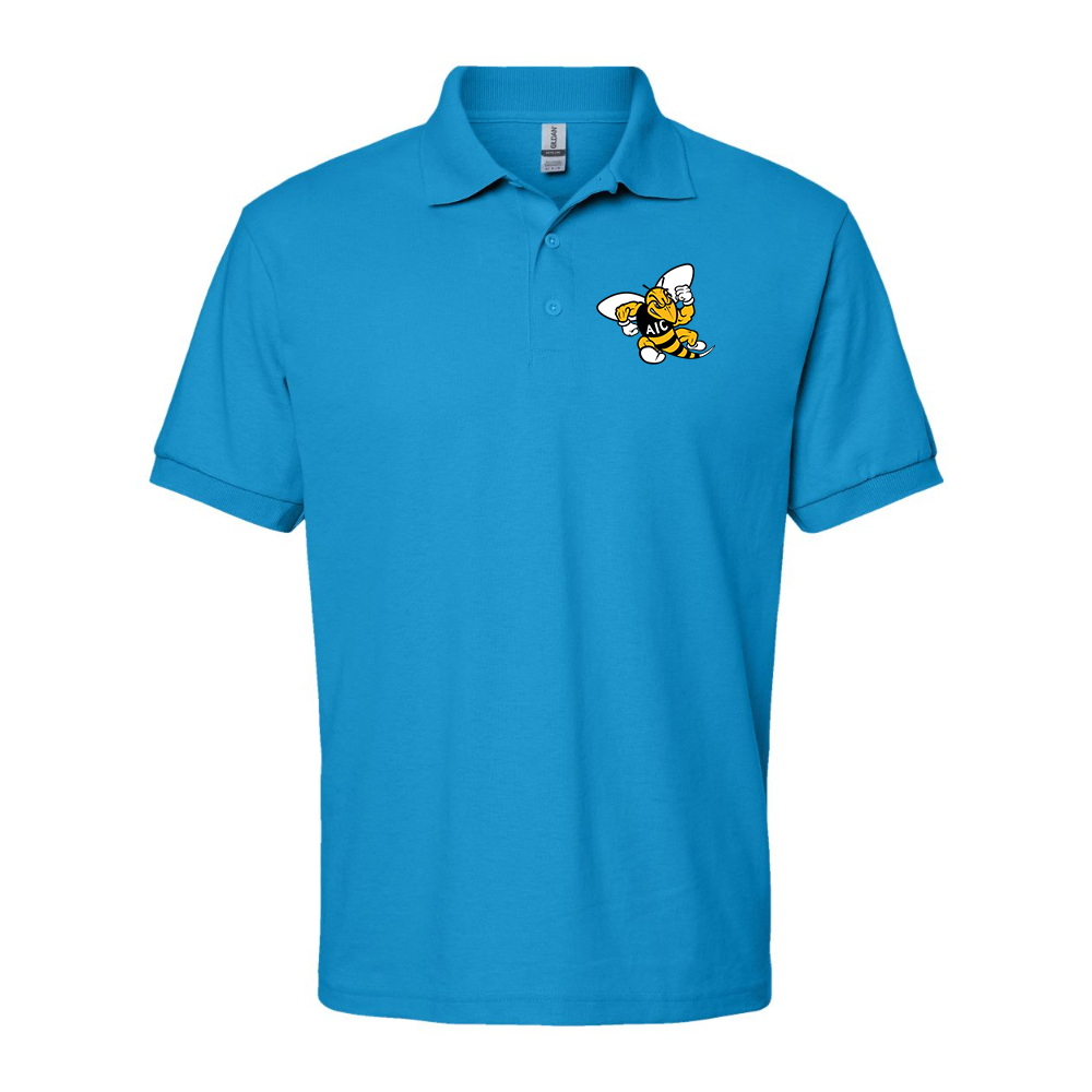 Men's AIC Yellow Jackets Dry Blend Jersey Polo