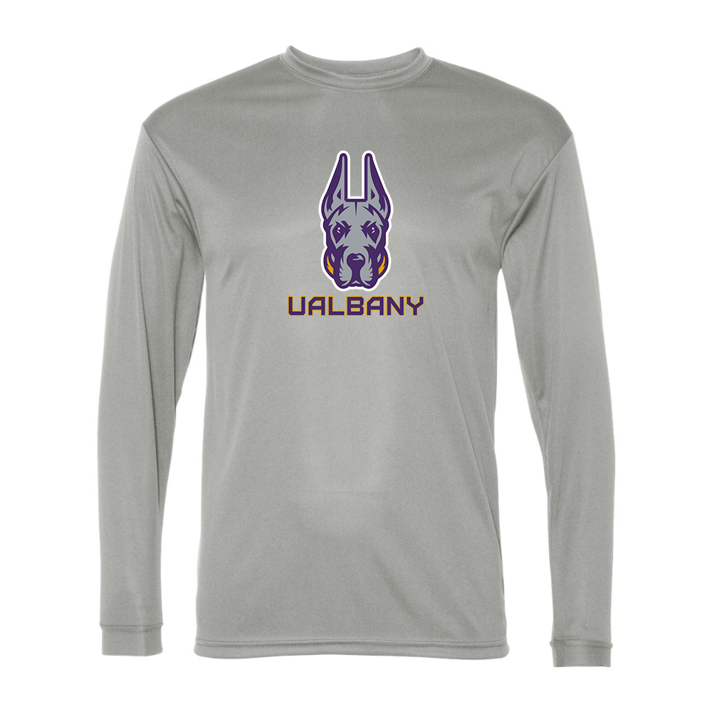 Men's Albany Great Danes  Performance Long Sleeve T-Shirt