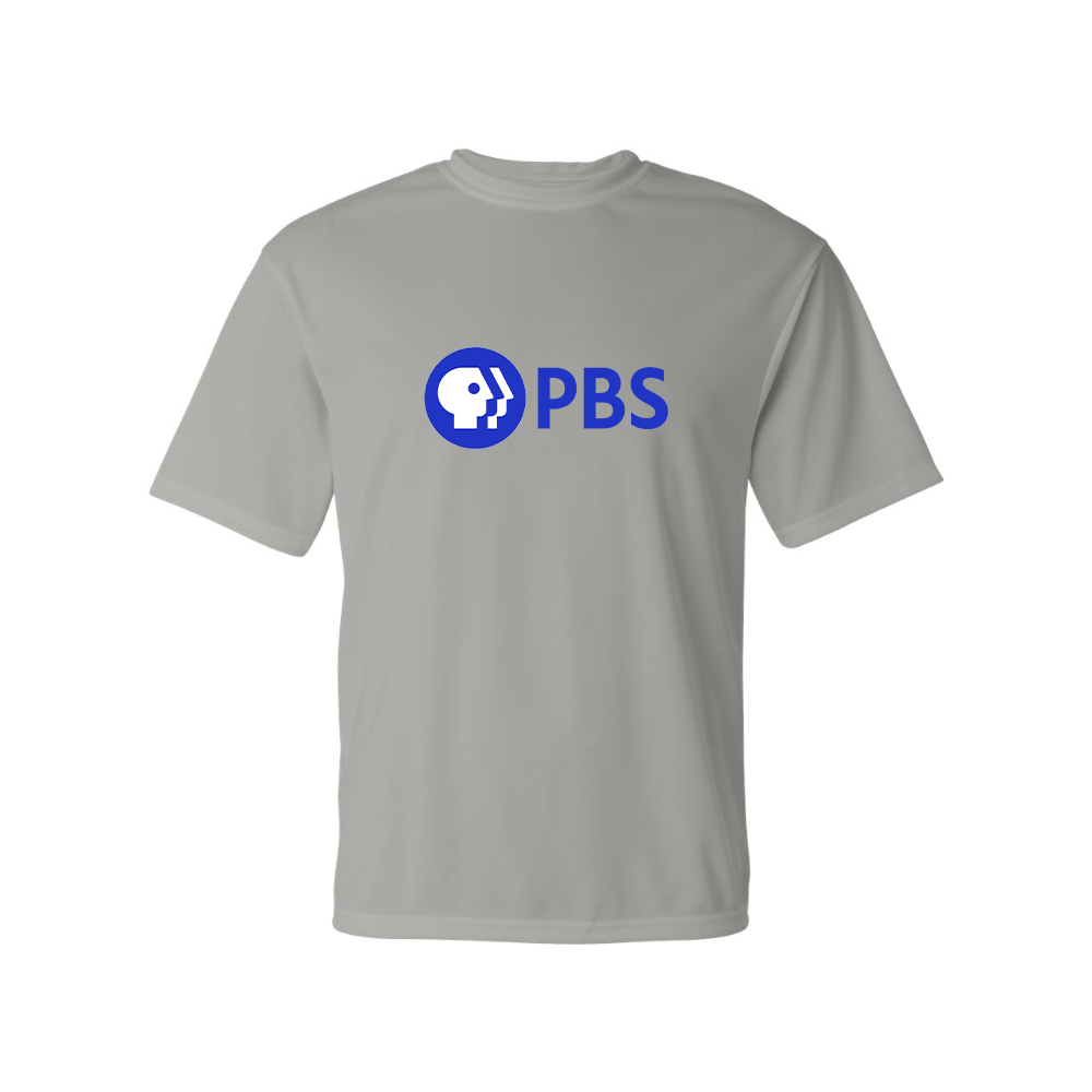 Men's  PBS Blue Performance T-Shirt