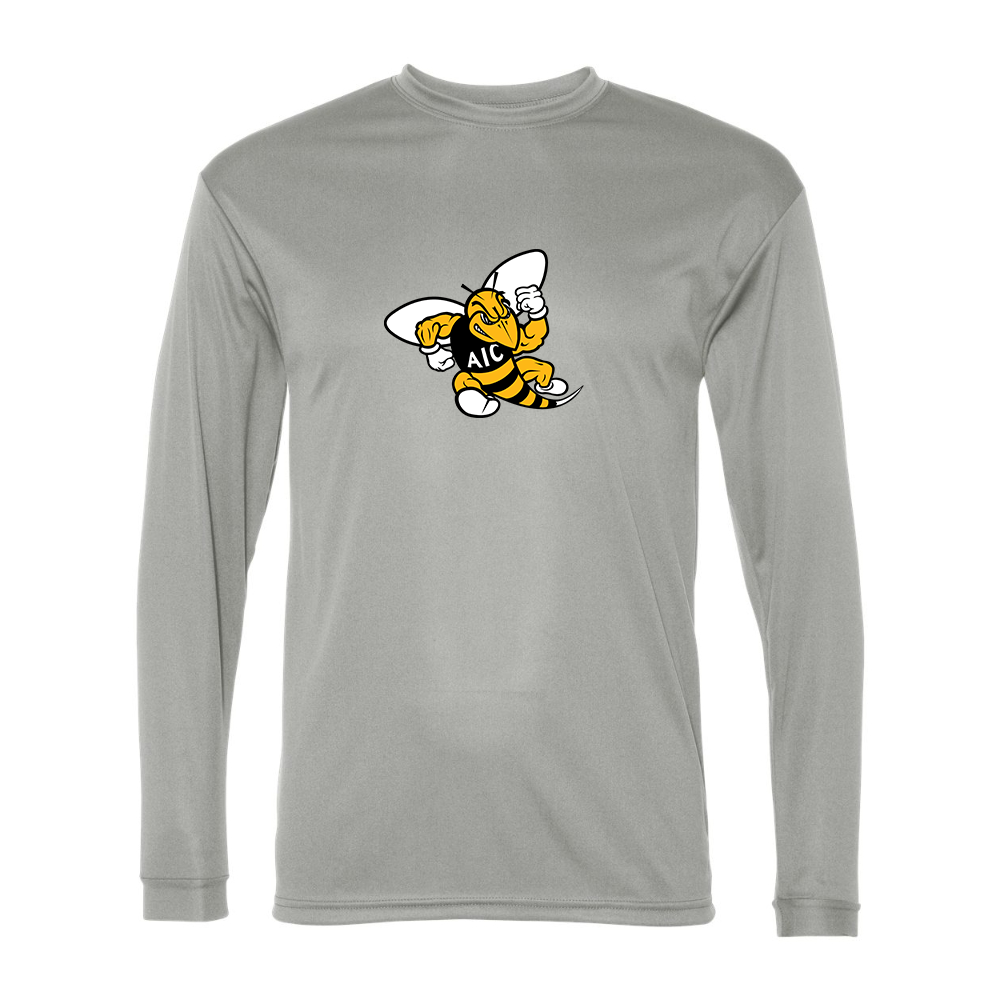 Men's AIC Yellow Jackets  Performance Long Sleeve T-Shirt
