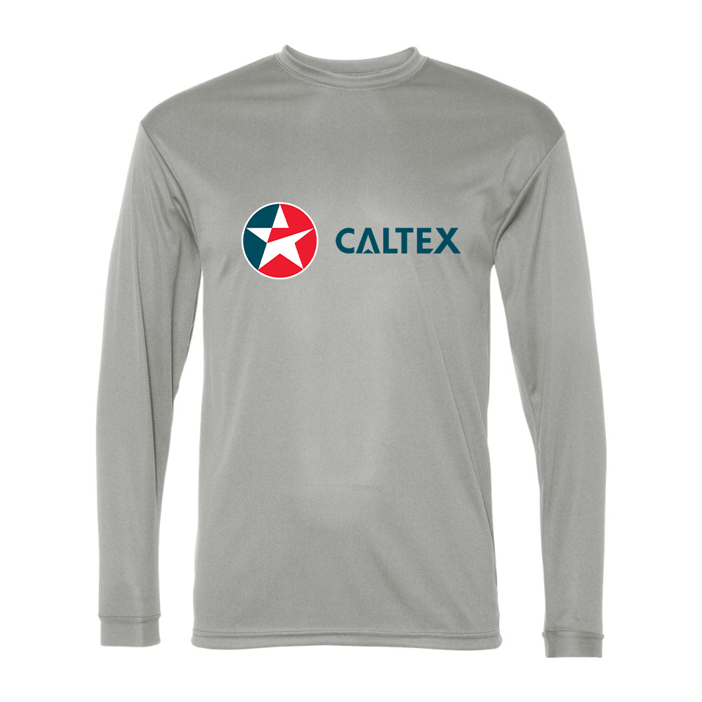 Men's Caltex Gas Station  Performance Long Sleeve T-Shirt