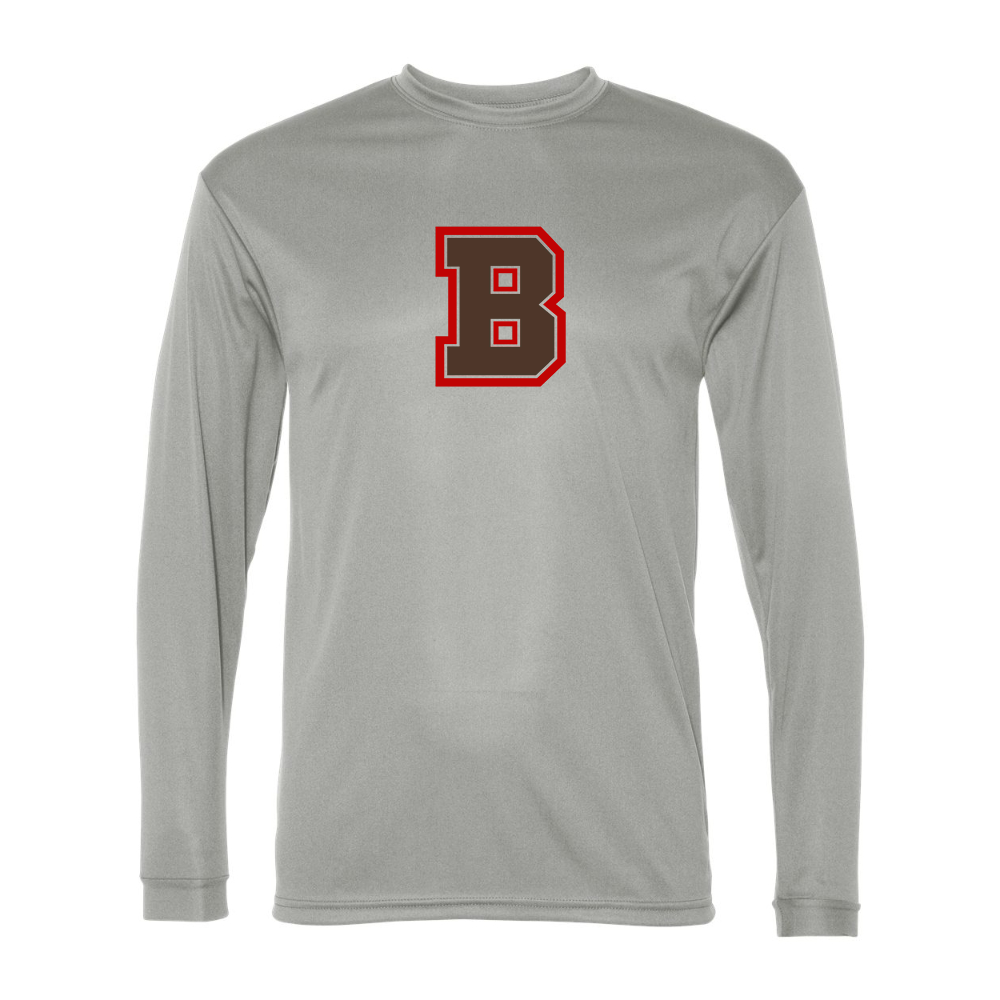 Men's Brown Bears Performance Long Sleeve T-Shirt
