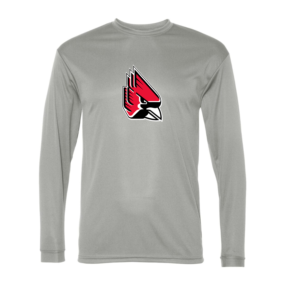 Men's Ball State Cardinals Performance Long Sleeve T-Shirt
