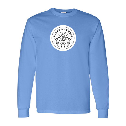 Youth Happy Mammoth Logo Long sleeves