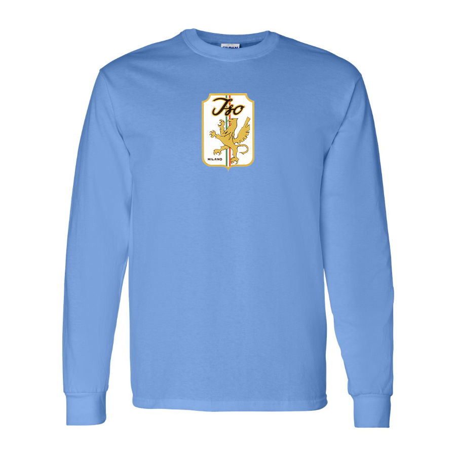 Men's  Iso Logo Cotton Long Sleeve T-Shirt