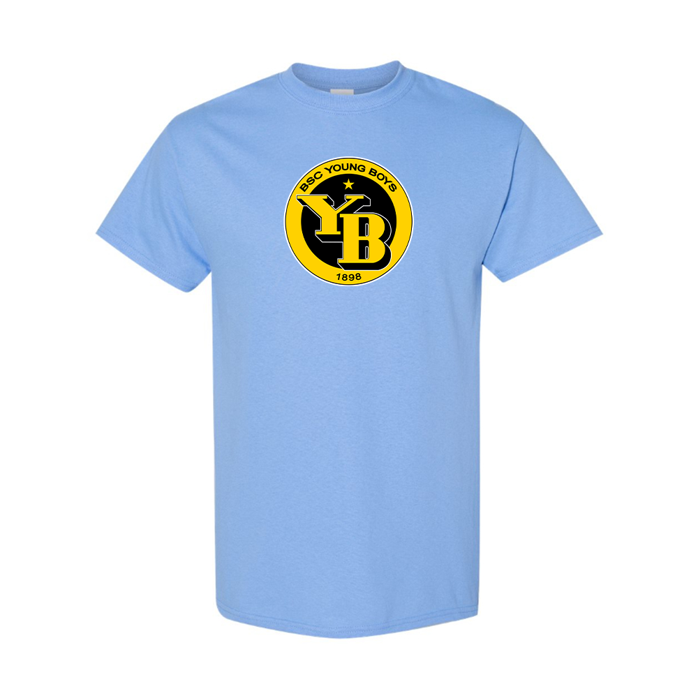 Men's Young Boys Soccer Cotton T-Shirt