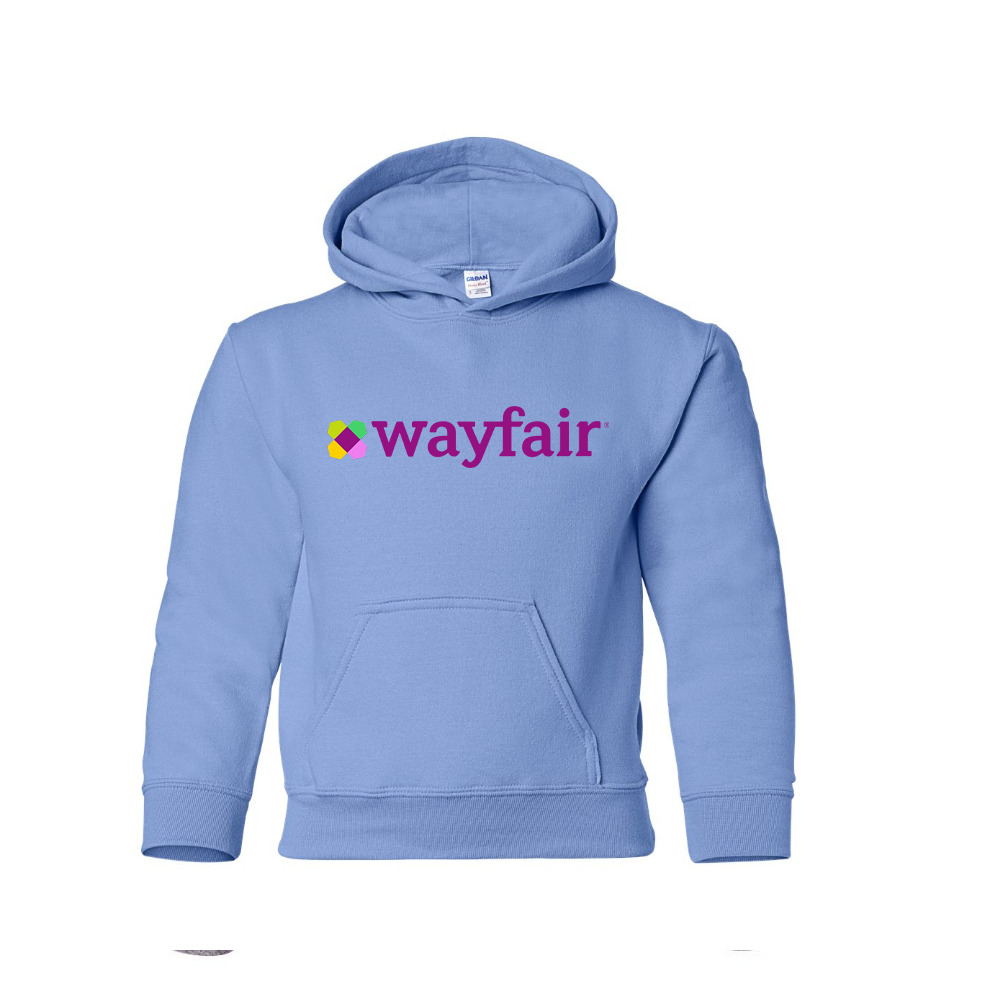 Youth Wayfair Logo Pullover Hoodie