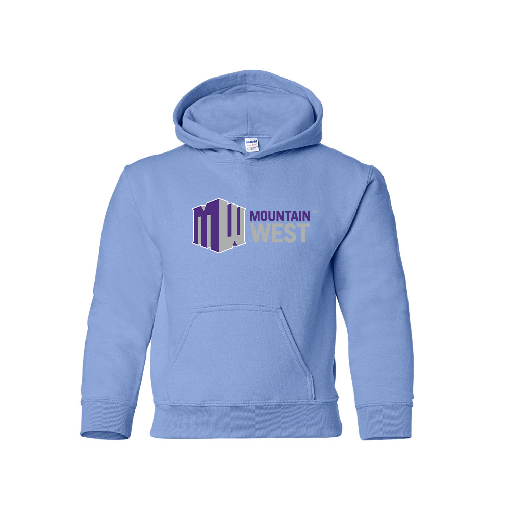 Youth Mountain West Conference  Logo Pullover Hoodie