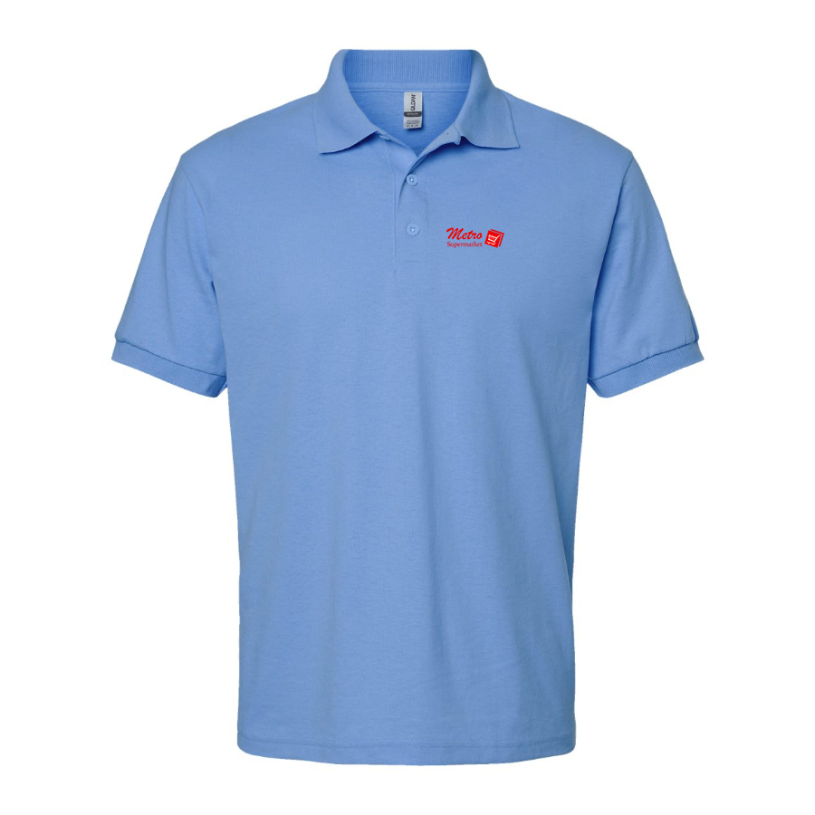 Men's Metro Supermarket Logo  Dry Blend Polo