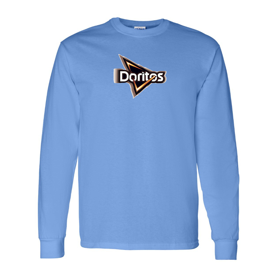 Men's Doritos Logo Cotton Long Sleeve T-Shirt