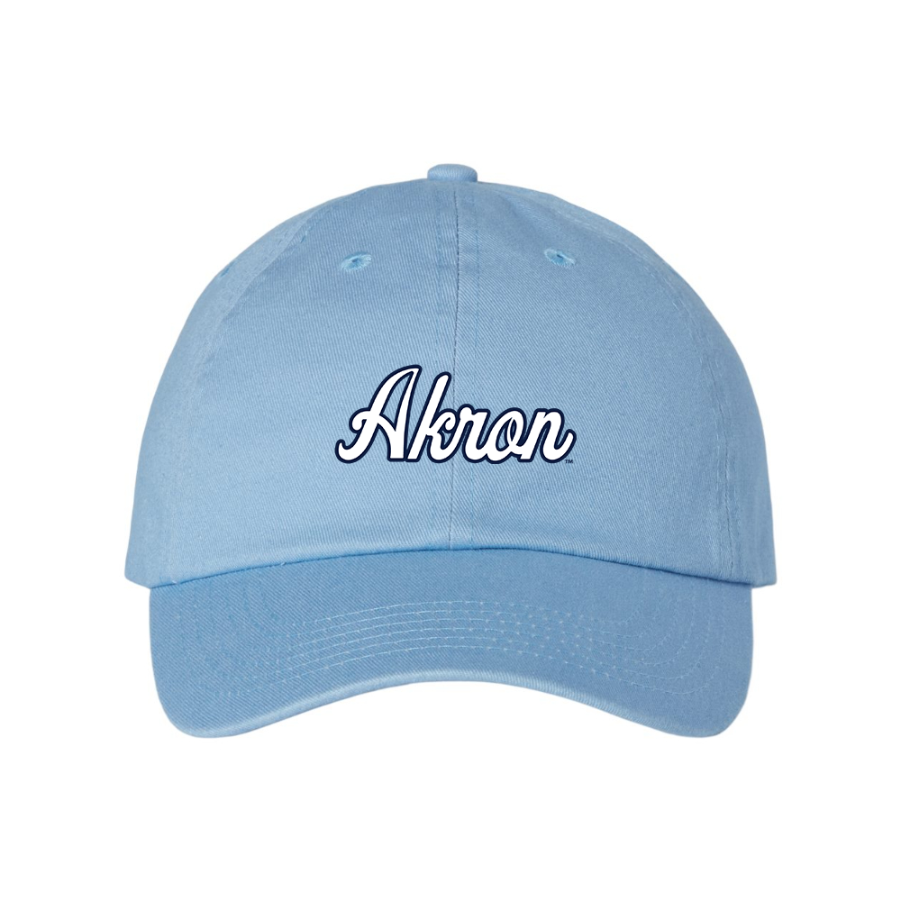 Akron Zips  Valucap Adult Bio-Washed Classic Dad Hat
