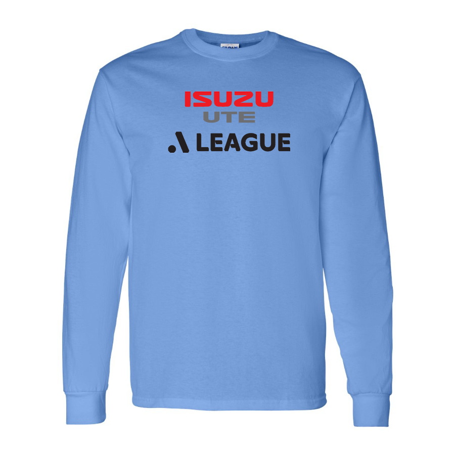 Men's  A League Logo Cotton Long Sleeve T-Shirt
