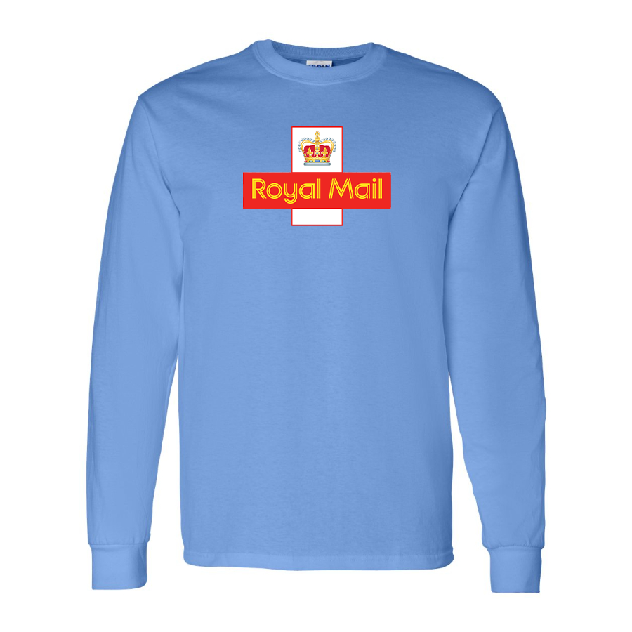 Men's  Royal Mail    Logo Cotton Long Sleeve T-Shirt