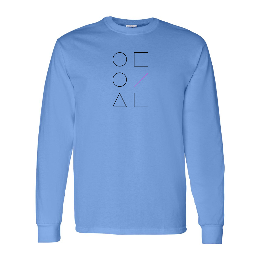 Men's  LOONA Logo Cotton Long Sleeve T-Shirt
