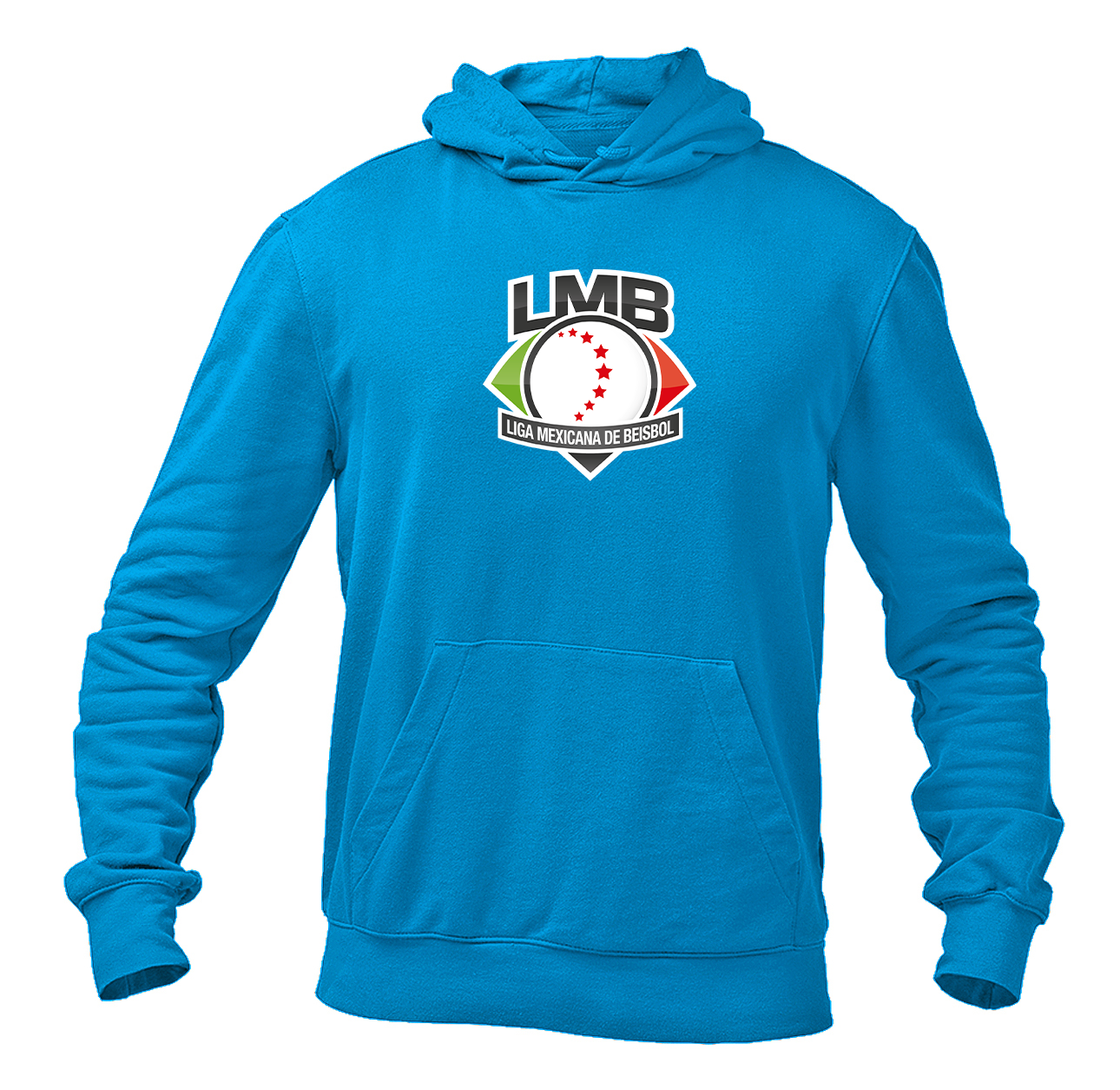 Men's Liga Mexicana de Béisbol Logo Pullover Hoodie
