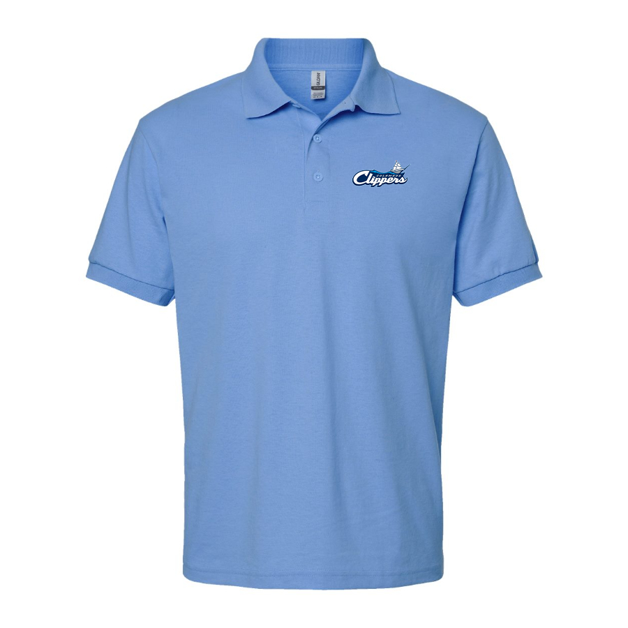Men's Columbus Clippers Logo Dry Blend Polo