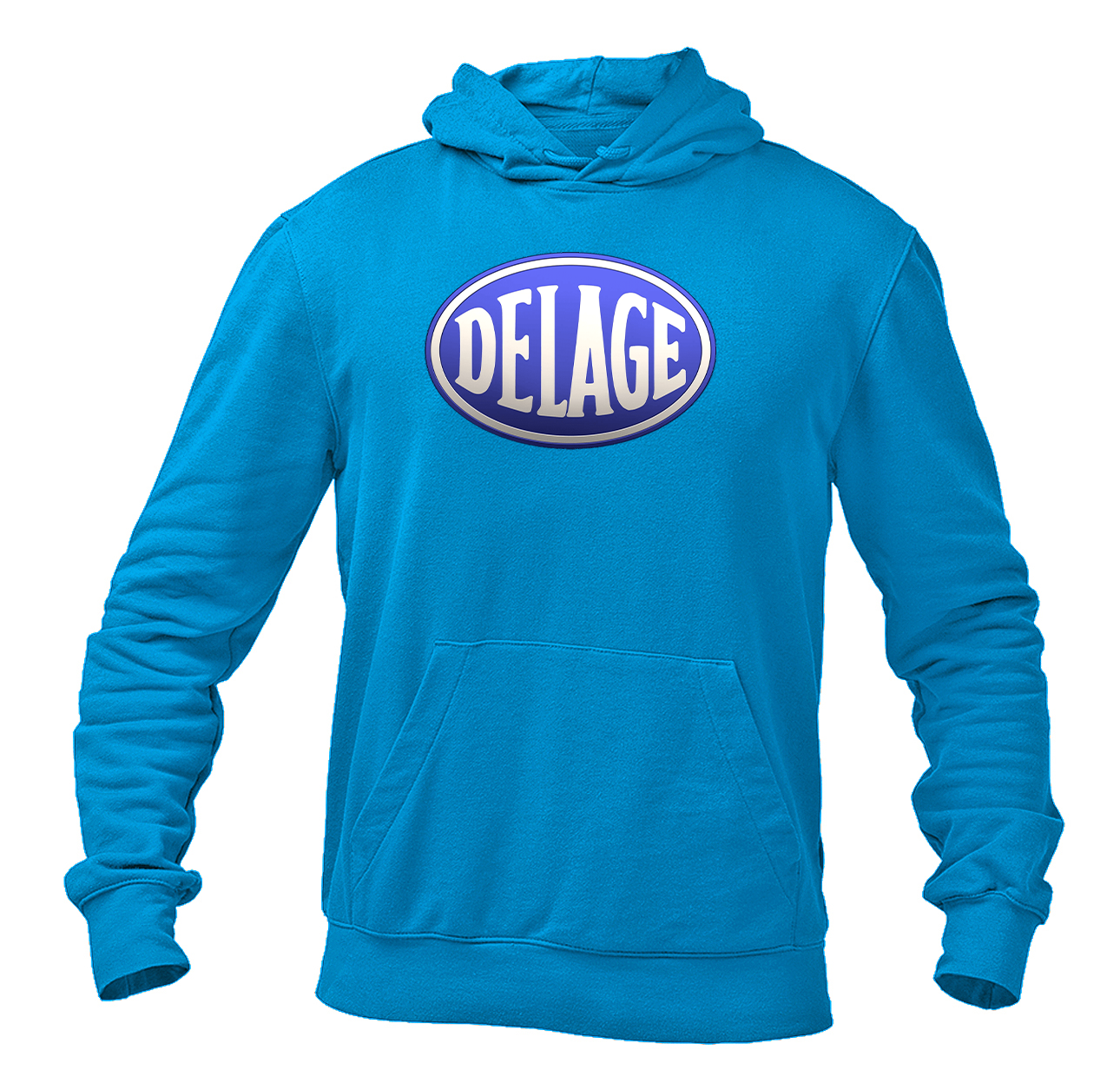 Men's Delage Logo Pullover Hoodie