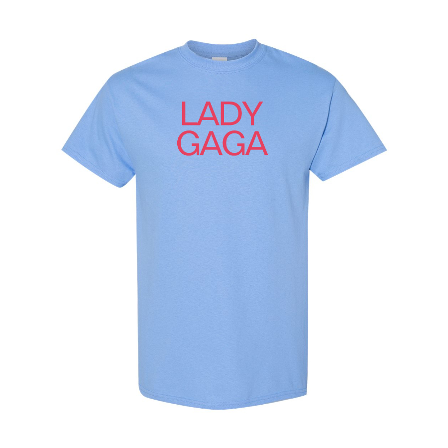 Men's Lady Gaga Logo Cotton T-Shirt