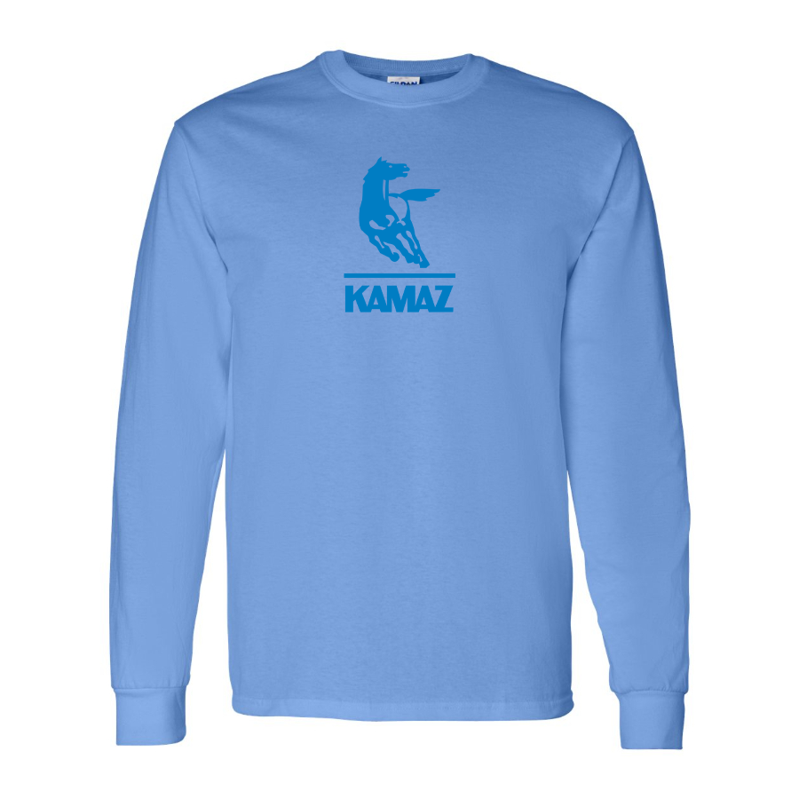 Men's KAMAZ  Logo Cotton Long Sleeve T-Shirt