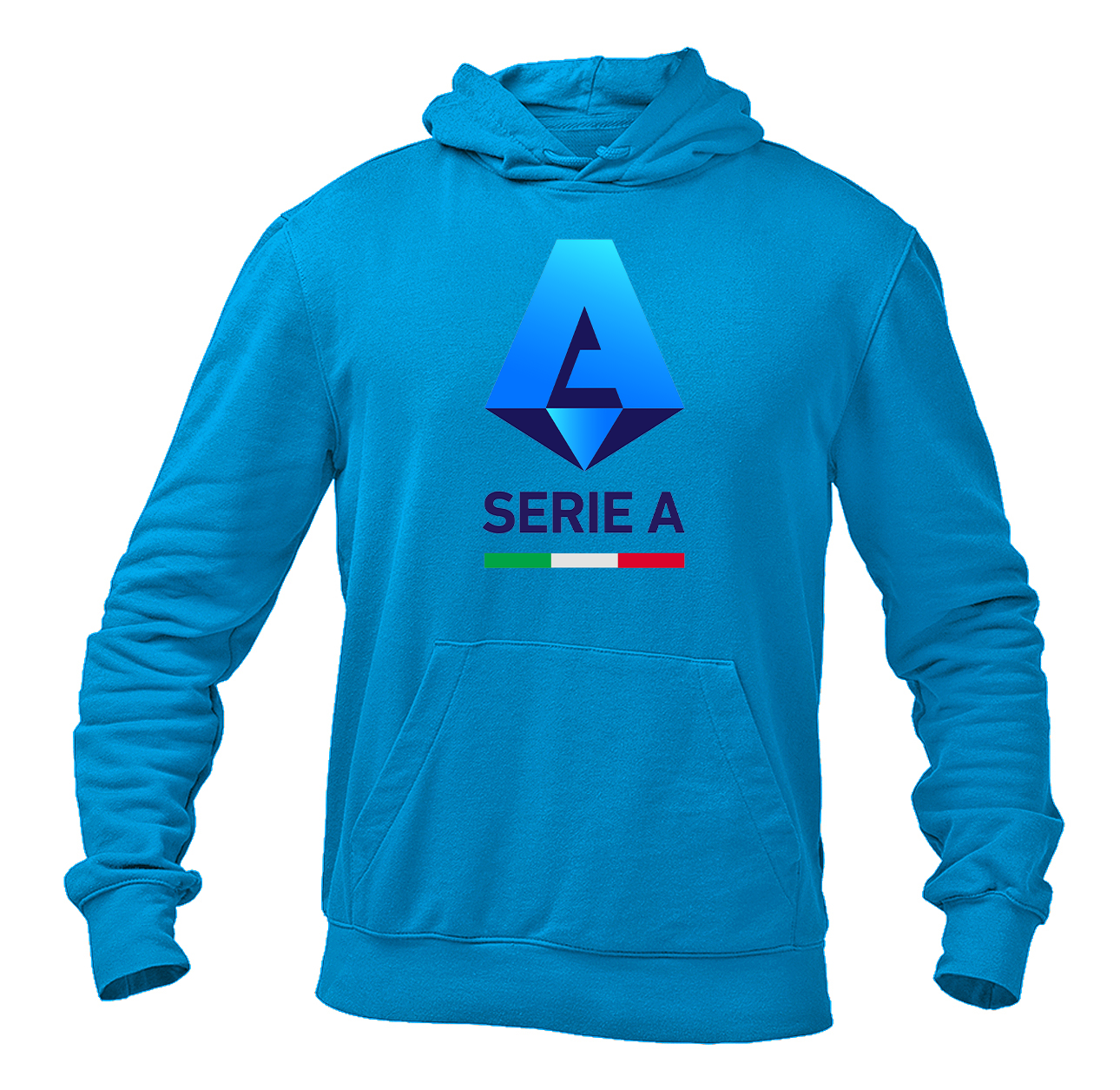 Men's Italian Serie A Logo Pullover Hoodie
