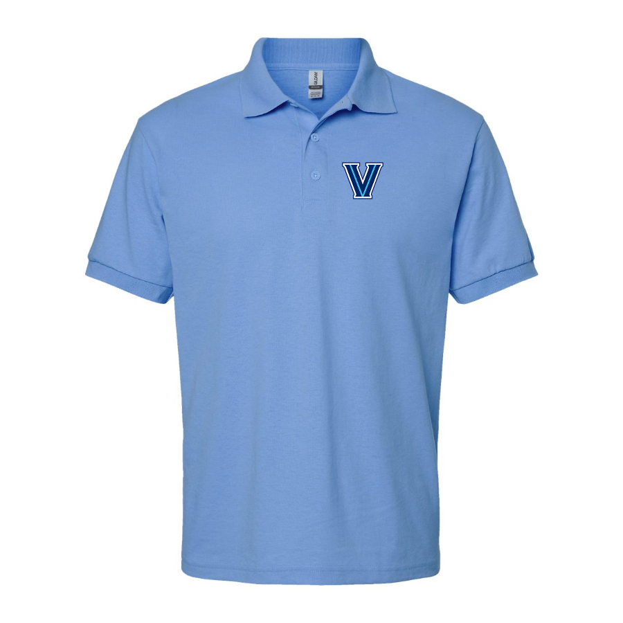 Men's Villanova Wildcats Logo  Dry Blend Polo