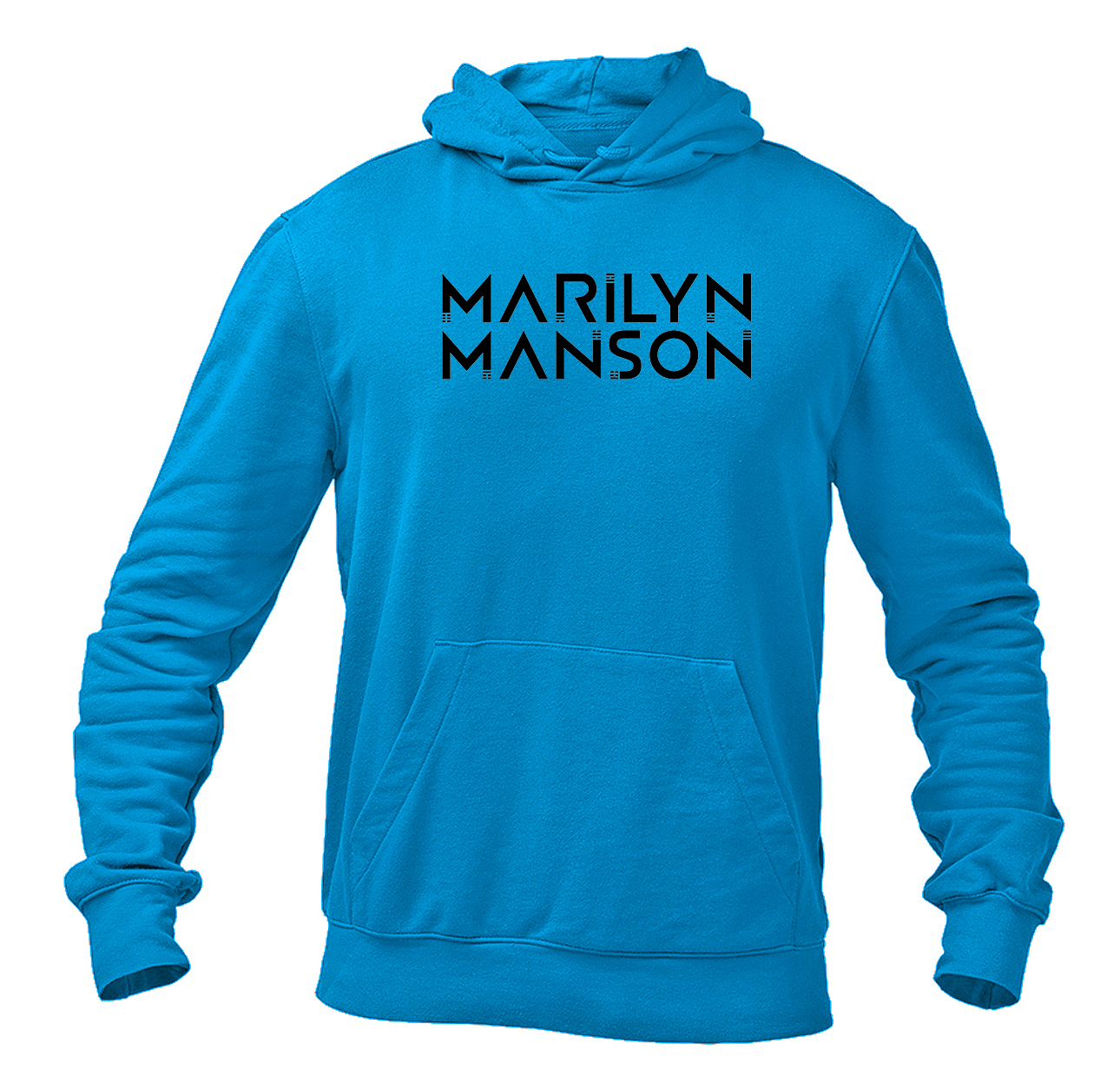 Men's Marilyn Manson Logo Pullover Hoodie