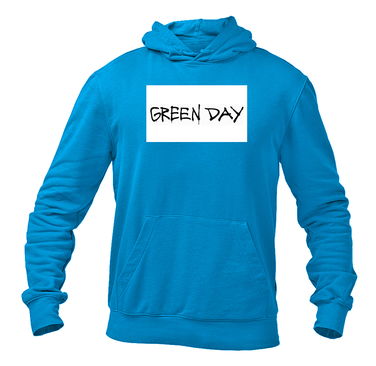 Men's Green Day Logo Pullover Hoodie