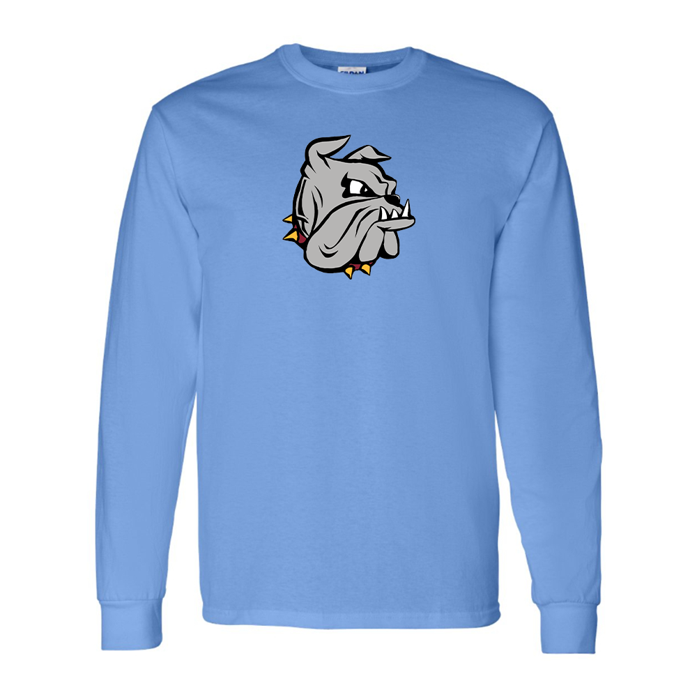 Men's Minnesota Duluth Bulldogs Cotton Long Sleeve T-Shirt