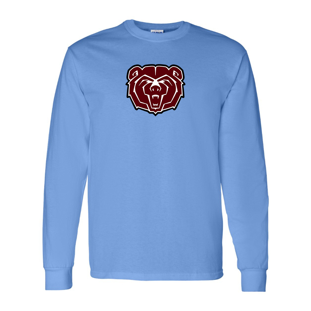Men's  Missouri State Bears  Logo Cotton Long Sleeve T-Shirt