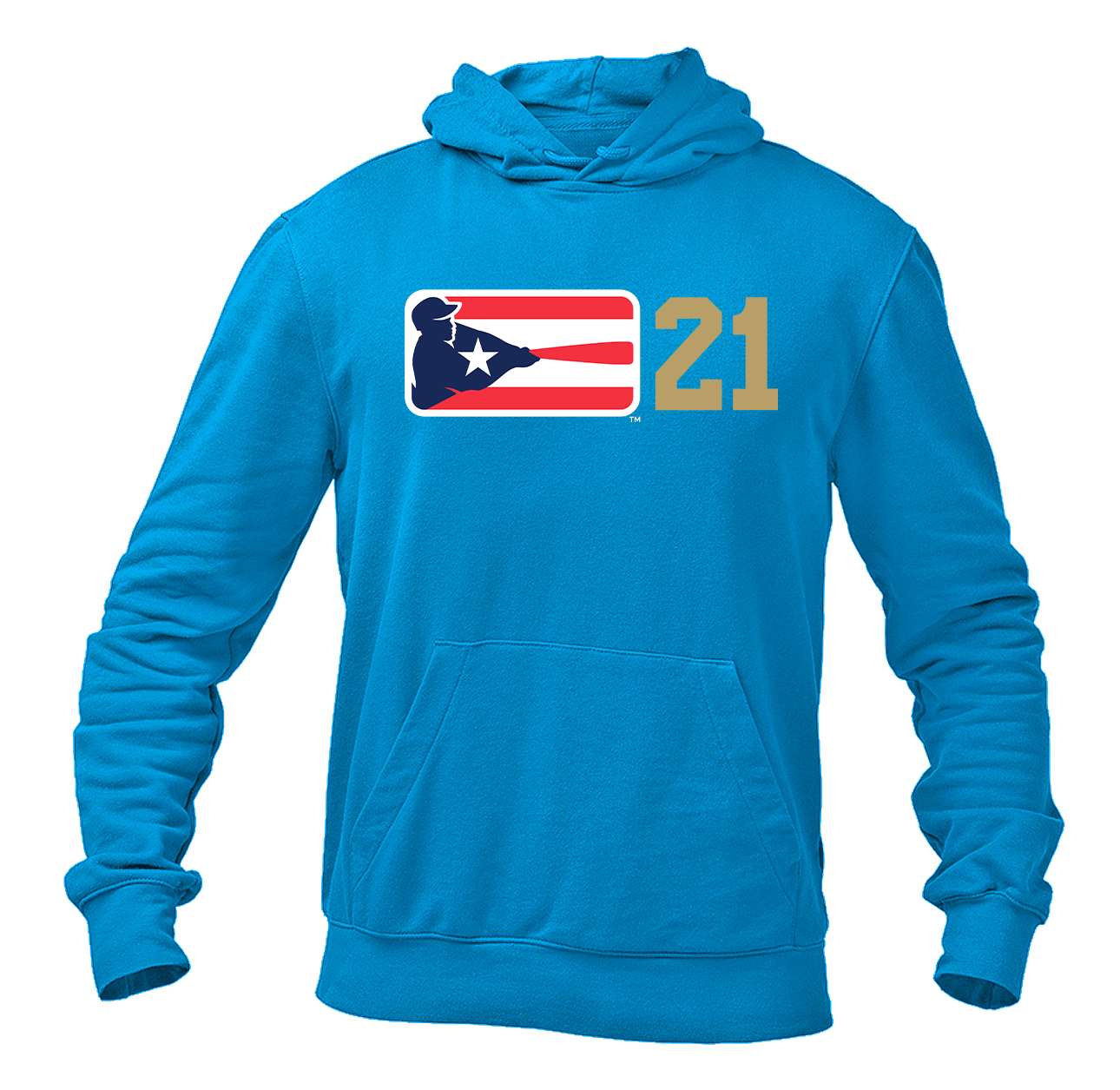 Men's Liga de Beisbol Profesional Roberto Clemente Logo Pullover Hoodie
