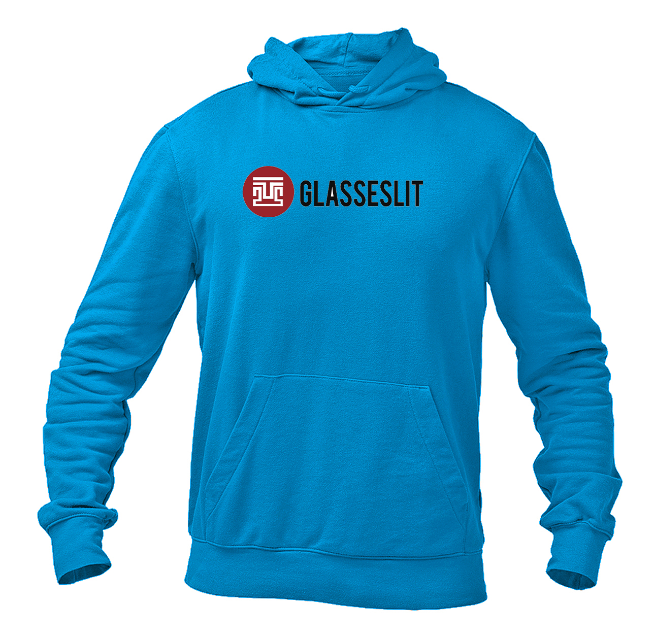 Men's Glasseslit Logo Pullover Hoodie