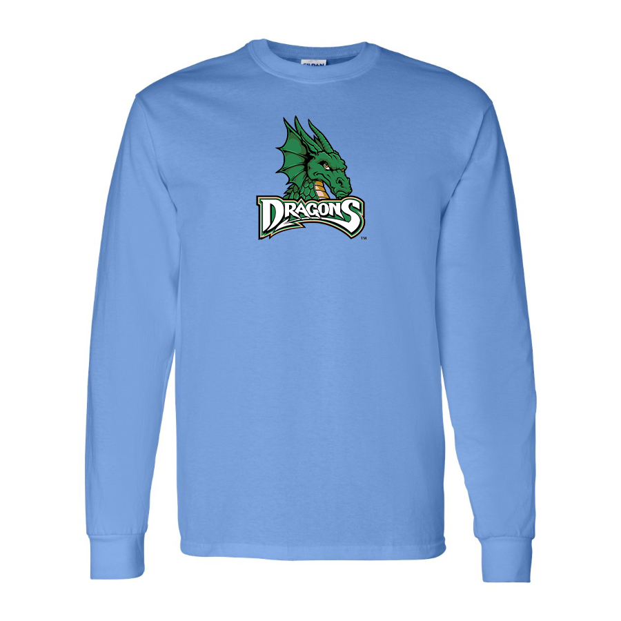 Men's Dayton Dragons Logo Cotton Long Sleeve T-Shirt