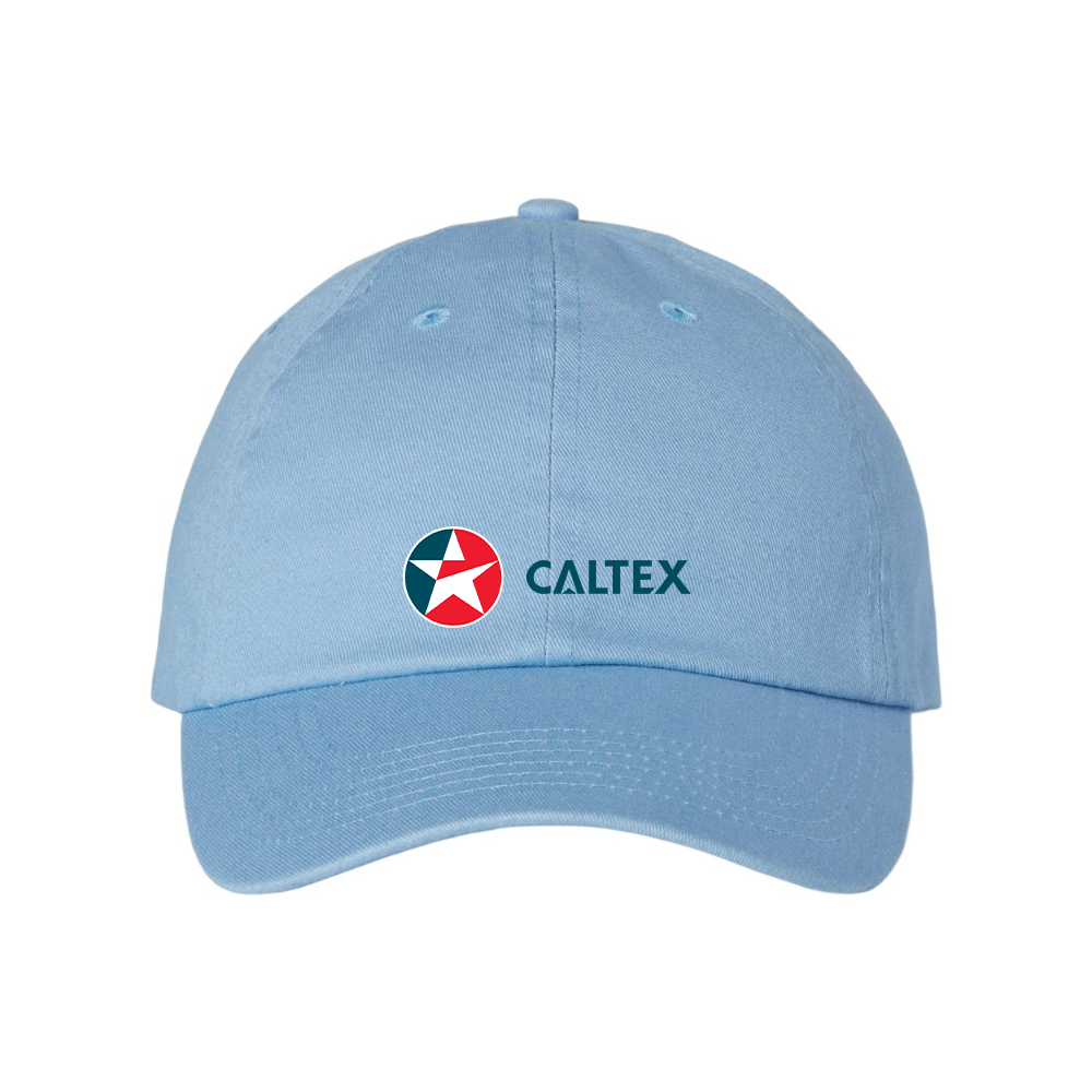 Caltex Gas Station  Valucap Adult Bio-Washed Classic Dad Hat