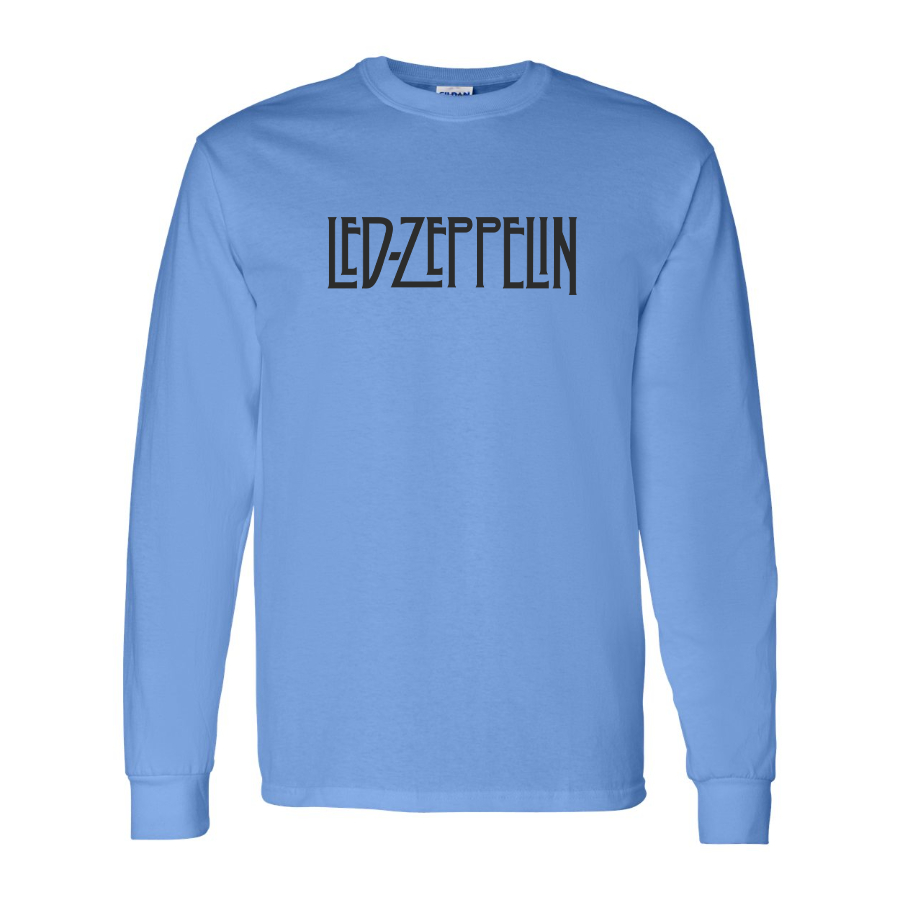 Men's Led Zeppelin Logo Cotton Long Sleeve T-Shirt