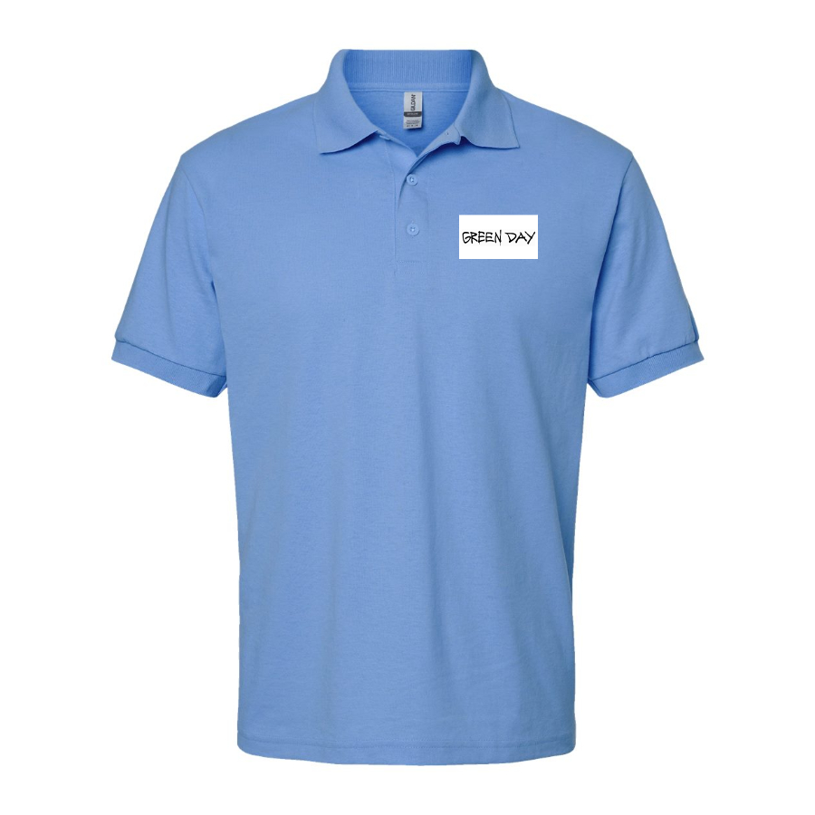 Men's Green Day Logo Dry Blend Polo