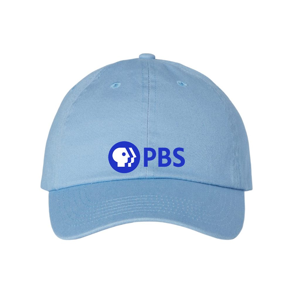 PBS Blue  Valucap Adult Bio-Washed Classic Dad Hat