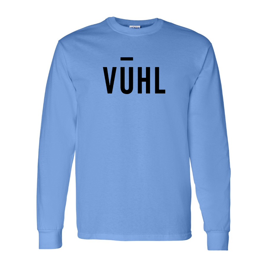 Men's VUHL Logo  Cotton Long Sleeve T-Shirt