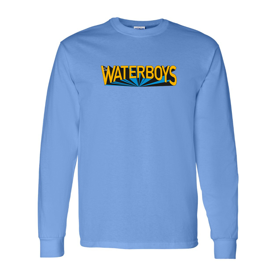 Men's The Waterboys  Logo  Cotton Long Sleeve T-Shirt