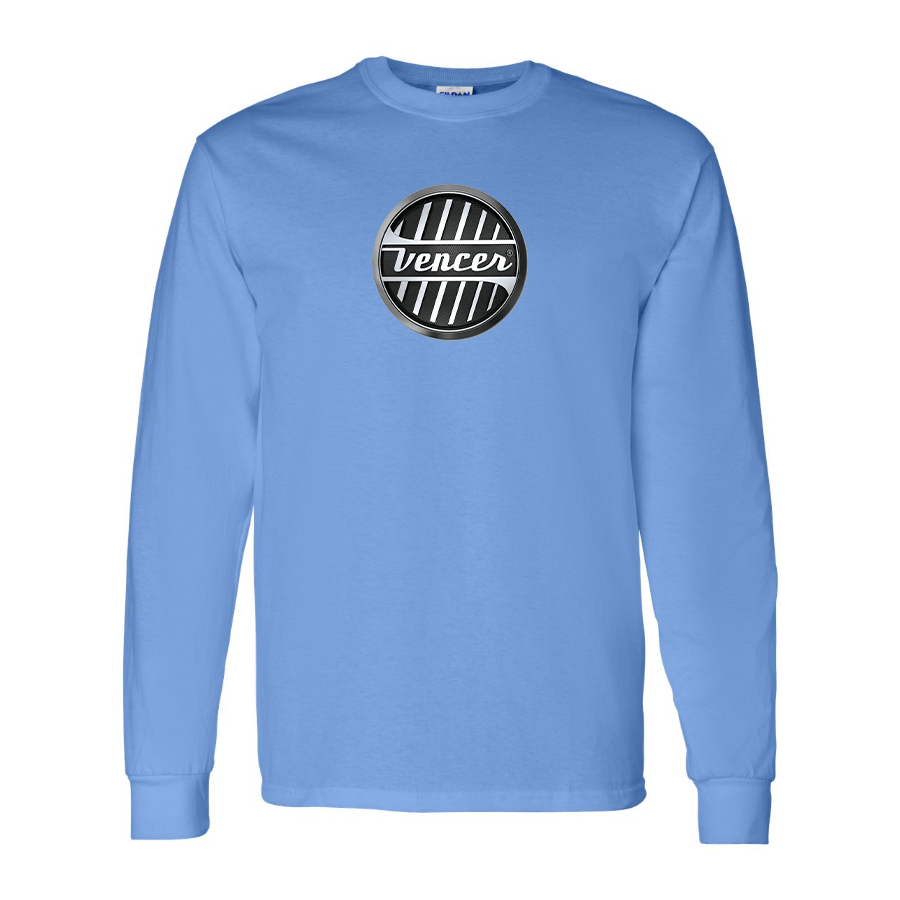 Men's Vencer Logo Cotton Long Sleeve T-Shirt