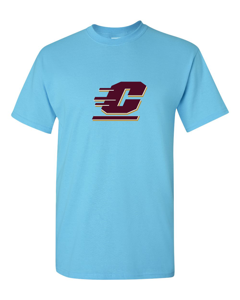 Men's  Central Michigan Chippewas   Gildan Heavy Cotton T-Shirt
