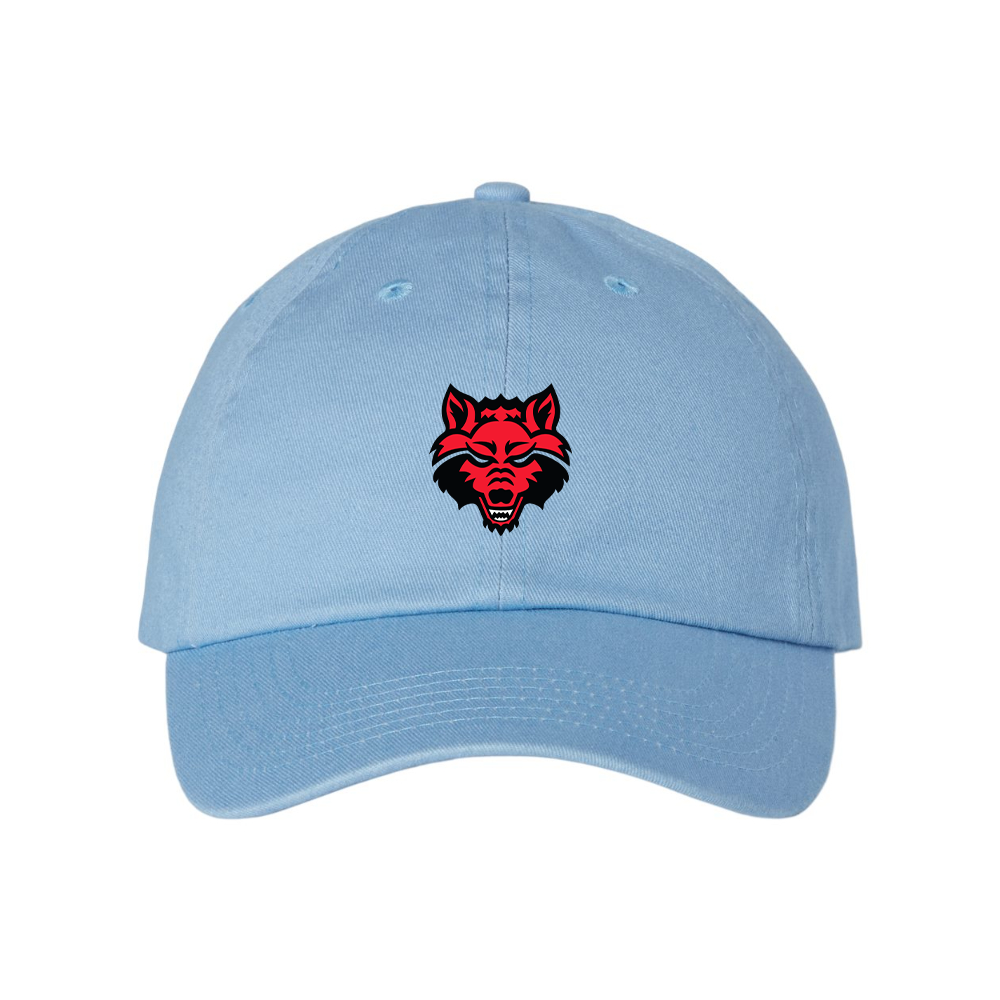 Arkansas State Red Wolves Valucap Adult Bio-Washed Classic Dad Hat