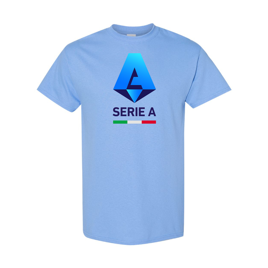 Men's Italian Serie A Logo Cotton T-Shirt