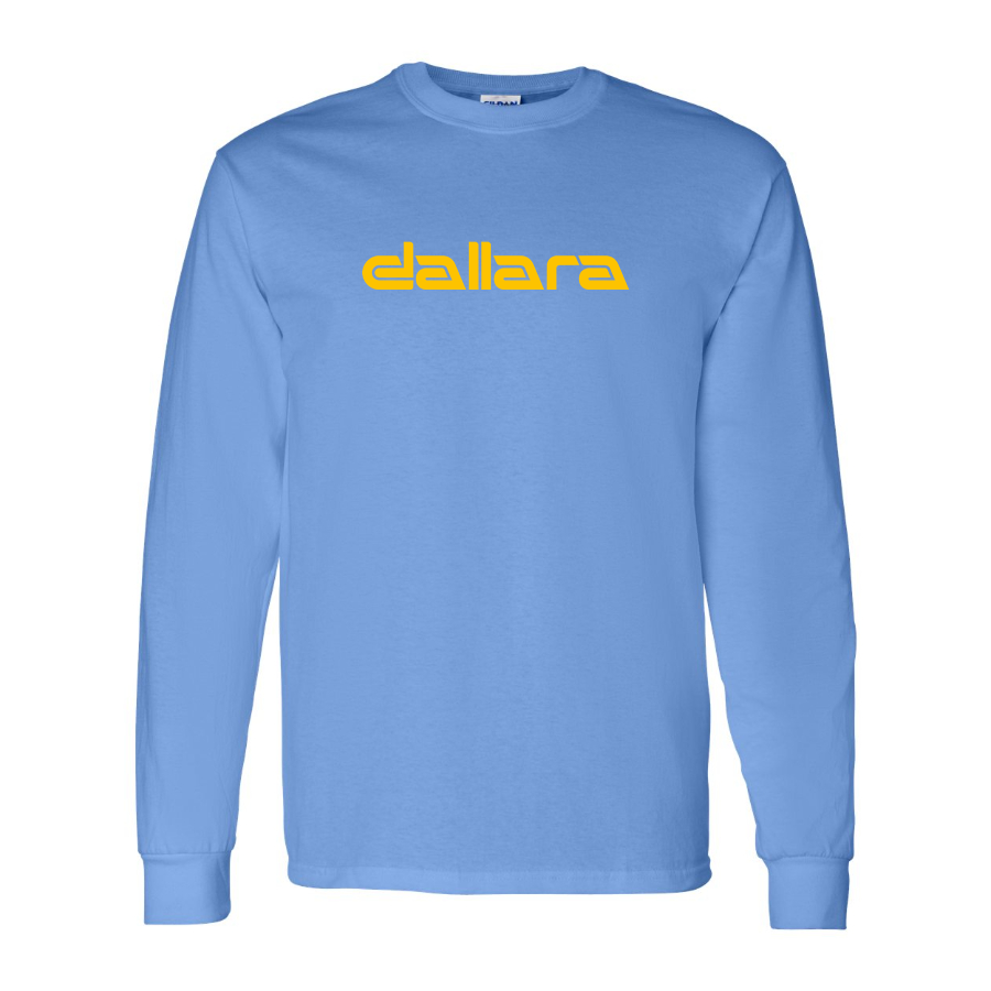Men's Dallara Logo Cotton Long Sleeve T-Shirt
