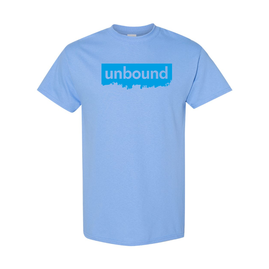 Men's Unbound Live Logo   Cotton T-Shirt