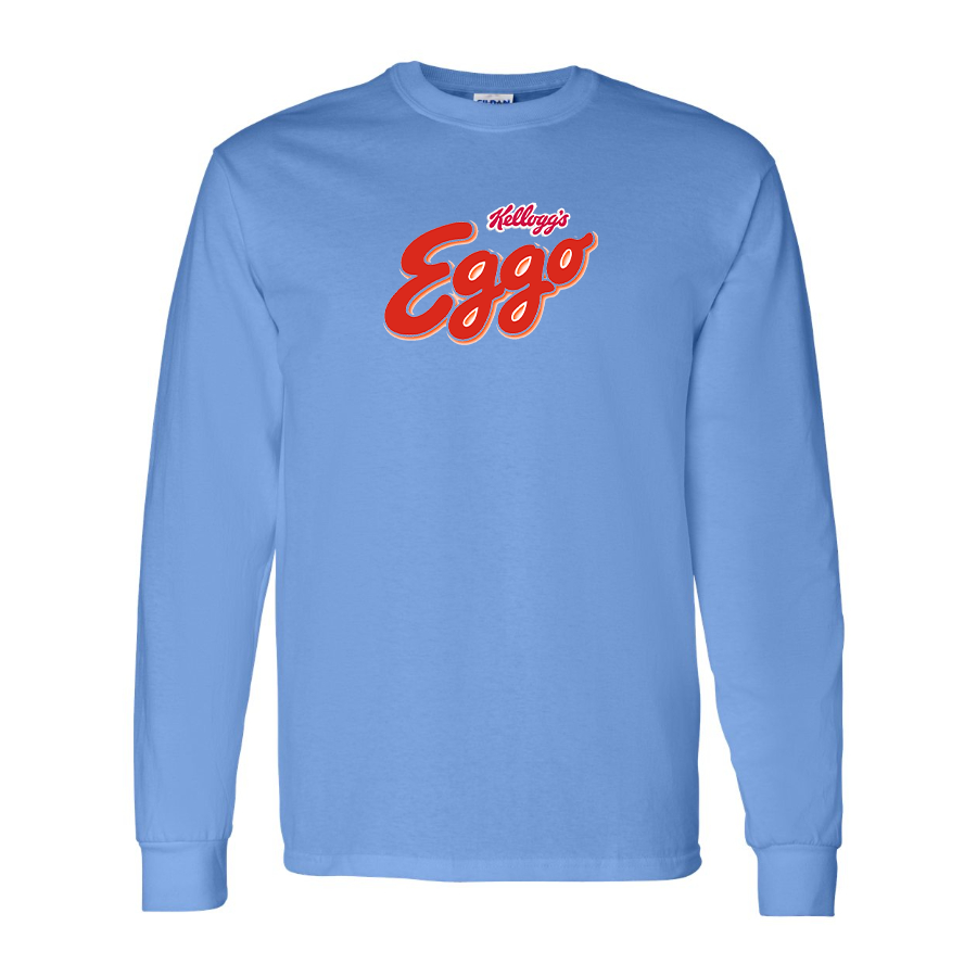 Men's Eggo Logo Cotton Long Sleeve T-Shirt