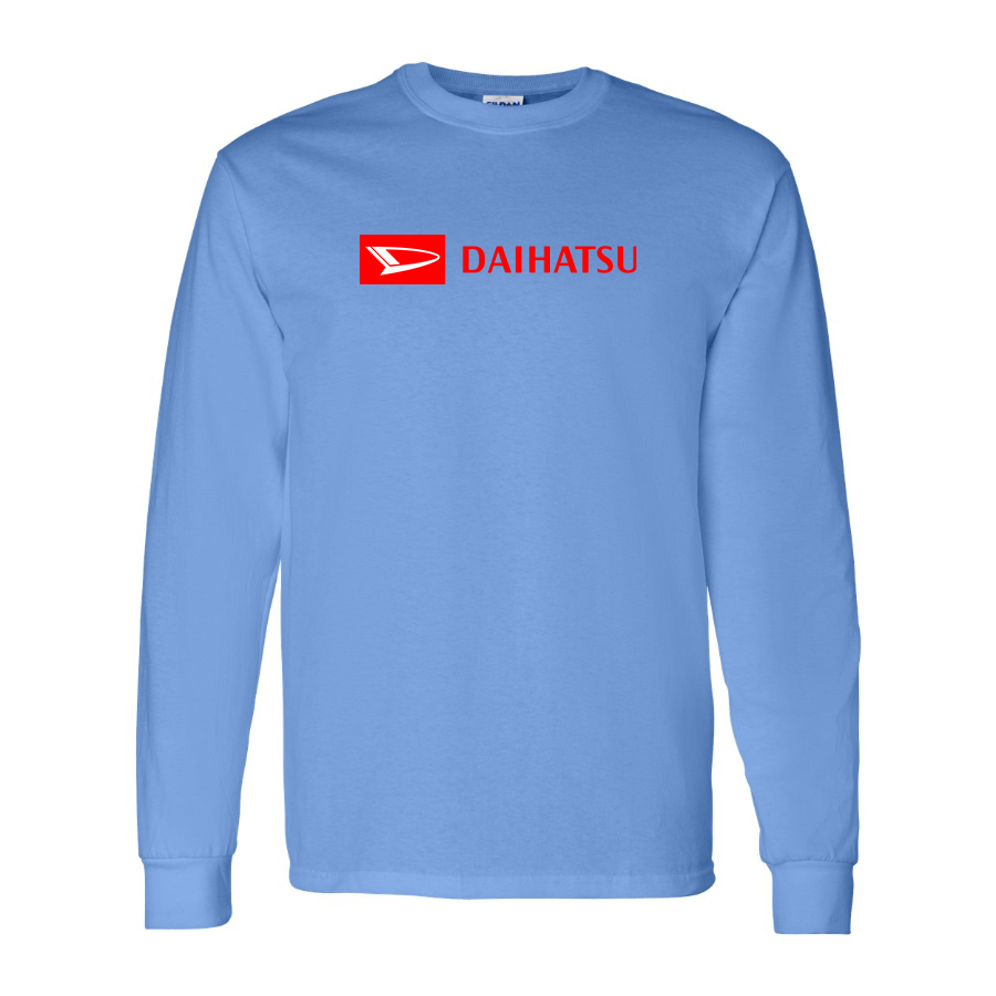 Men's  Daihatsu Logo Cotton Long Sleeve T-Shirt