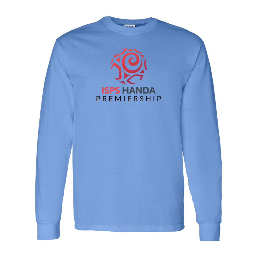 Men's ISPS Handa Premiership Logo Cotton Long Sleeve T-Shirt
