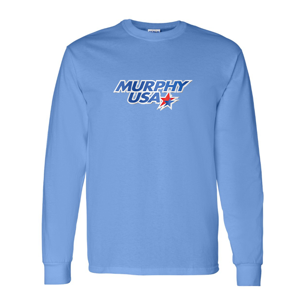Men's Murphy USA  Logo Cotton Long Sleeve T-Shirt