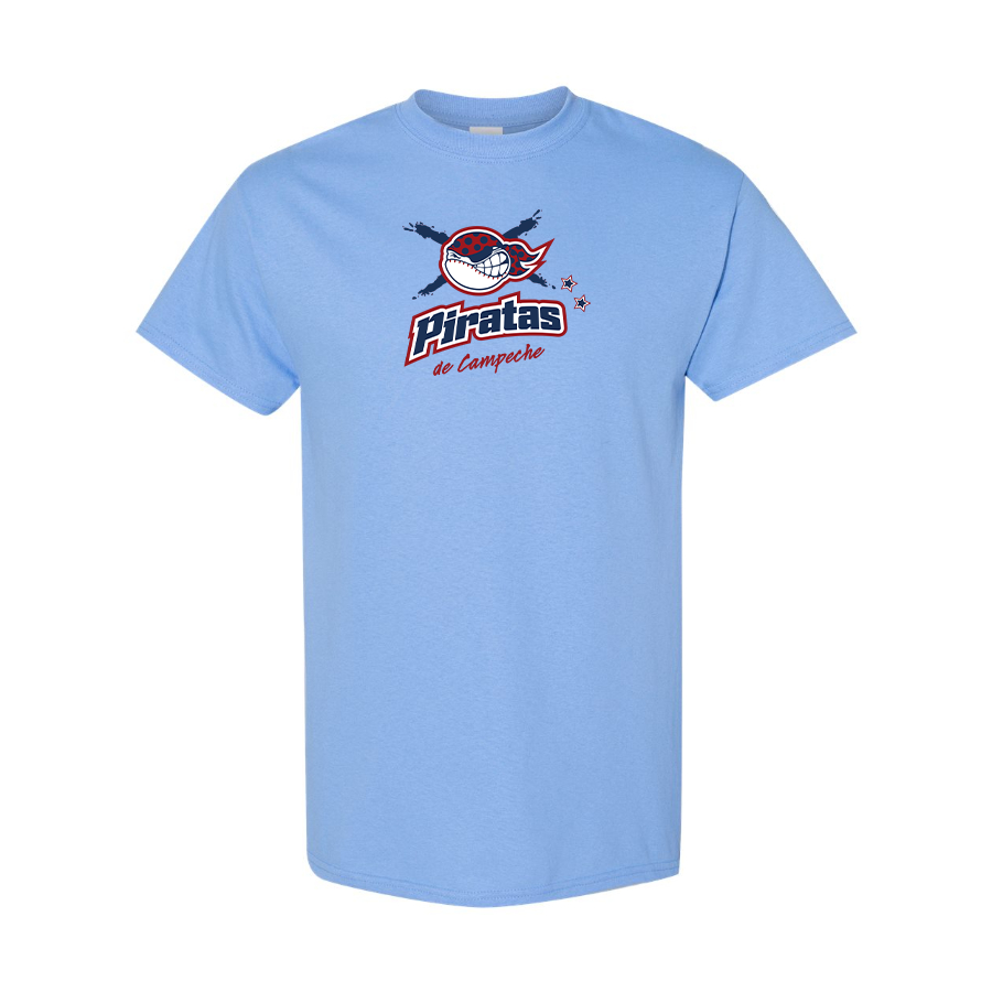 Men's Campeche Piratas  Logo Cotton T-Shirt